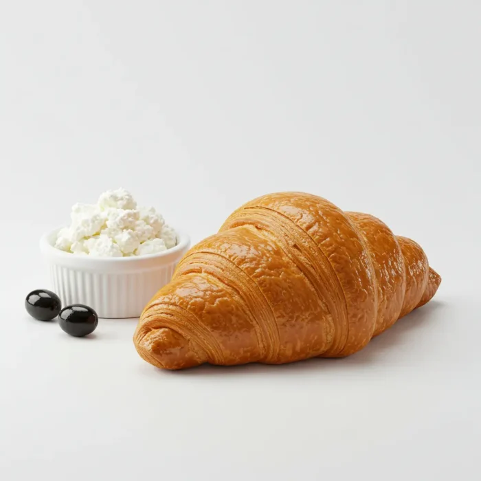 White Cheese & Olives Croissant - Image 1